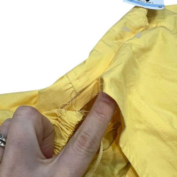 A.L.C. Yellow Lace Up Open Back Leona Mini Dress 8 - Picture 6 of 8